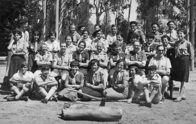 Tercer Curso Insignia de Madera Lobato, 1967