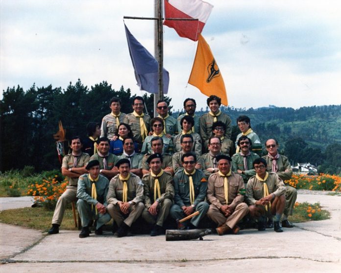 Primer Curso Insignia de Madera Lobatos, 1985